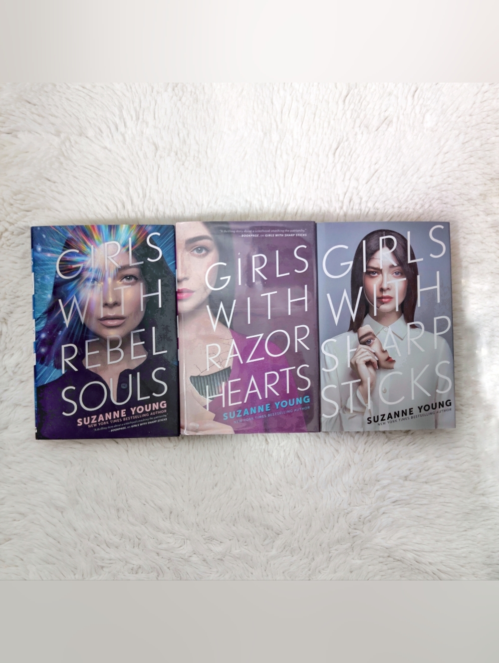 💮2/$60💮 Girls with Sharp Sticks: 3 Books
